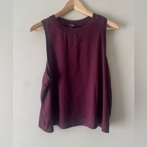 Vuori Deep Burgundy Muscle Tee 545